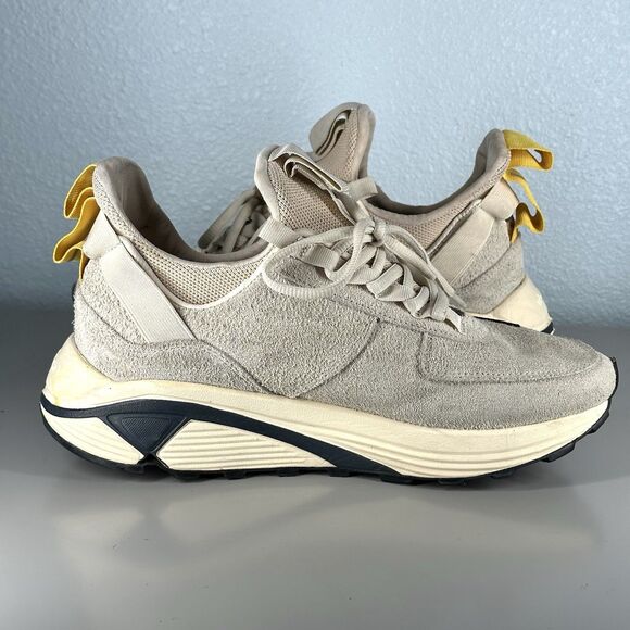 Clearweather Shoes Mens Size 8.5 Women’s 10 Contera Oatmeal Suede Sneakers - Picture 7 of 16